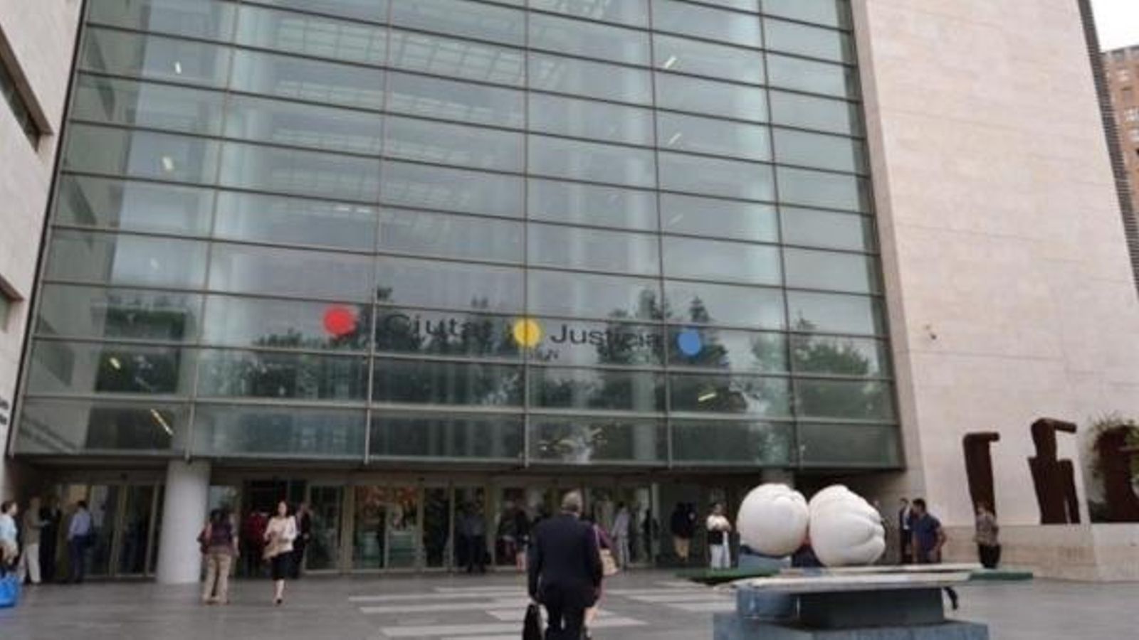 Imatge d'arxiu de la façana de la Ciutat de la Justícia de València