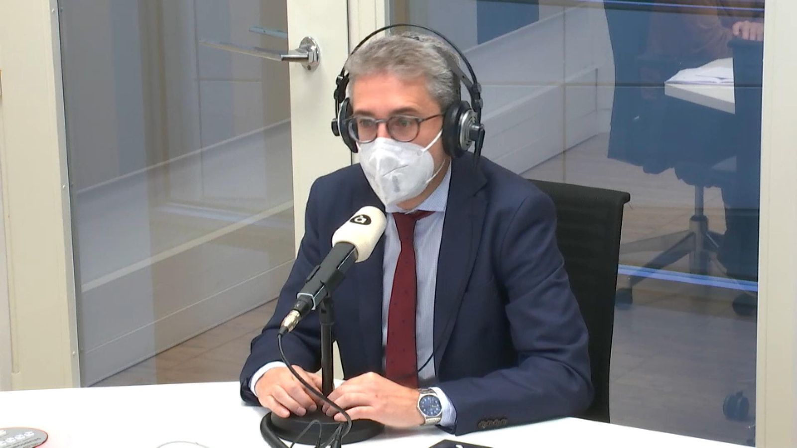 El conseller de Política Territorial, Obres Públiques i Mobilitat, Arcadi España