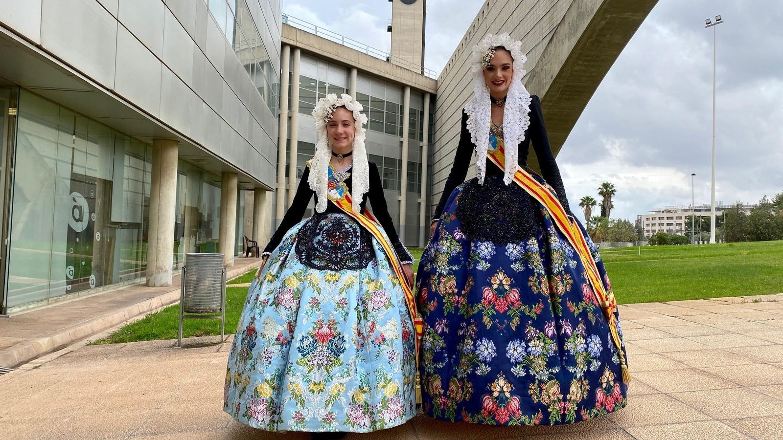 Inés Llavador (infantil) i Belén Mora, Belleses del Foc 2023