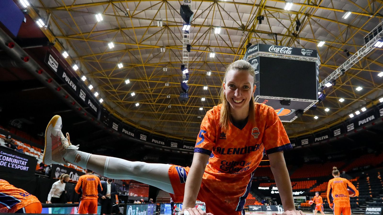 Laura Gil, jugadora del València Basket