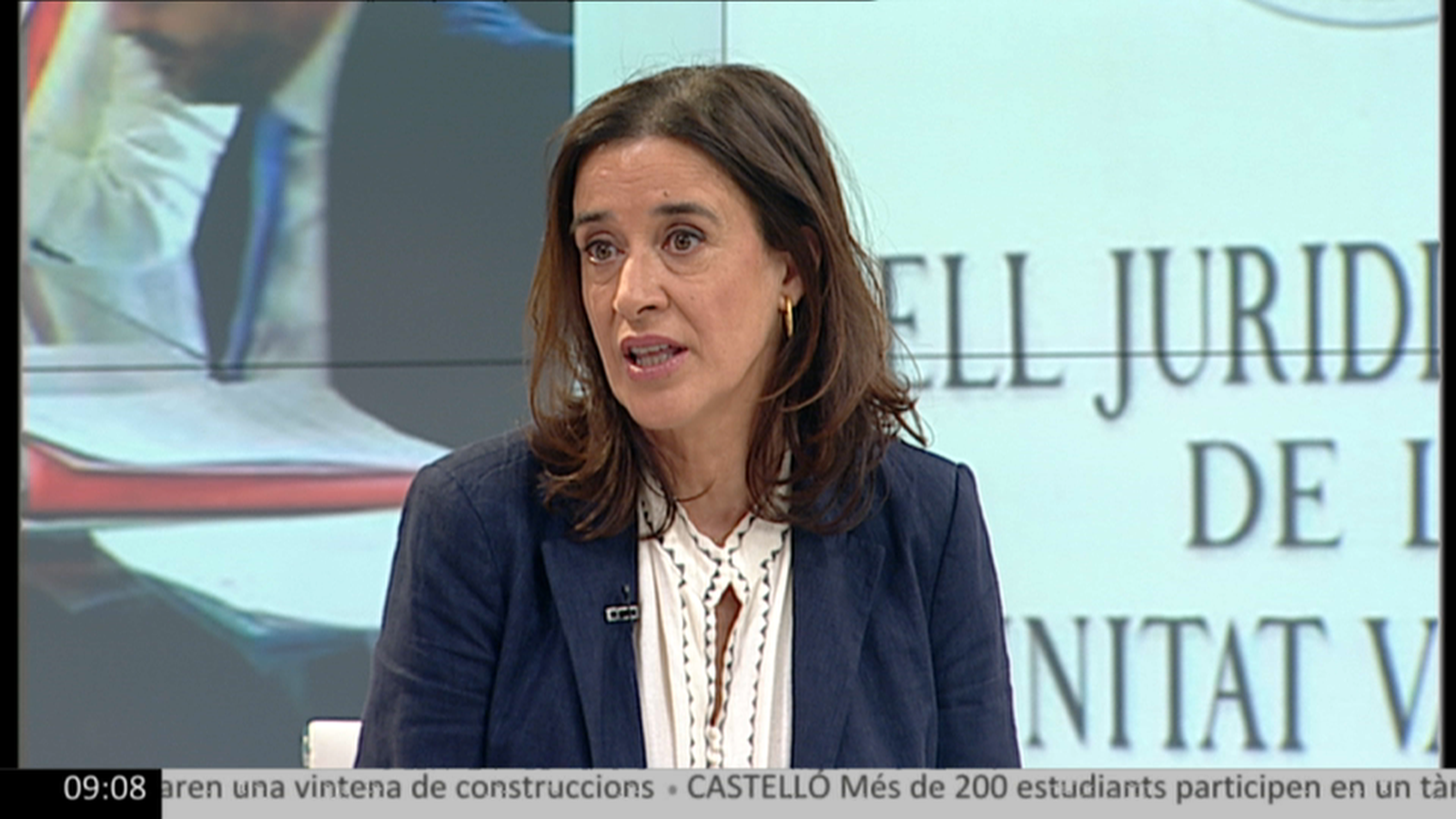 La presidenta del Consell Jurídic Consultiu, Margarita Soler, en 'À Punt NTC Matí'