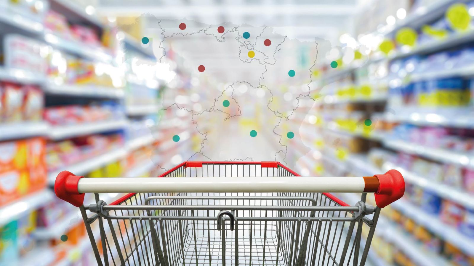 Productes més furtats al supermercat per comunitat autònoma