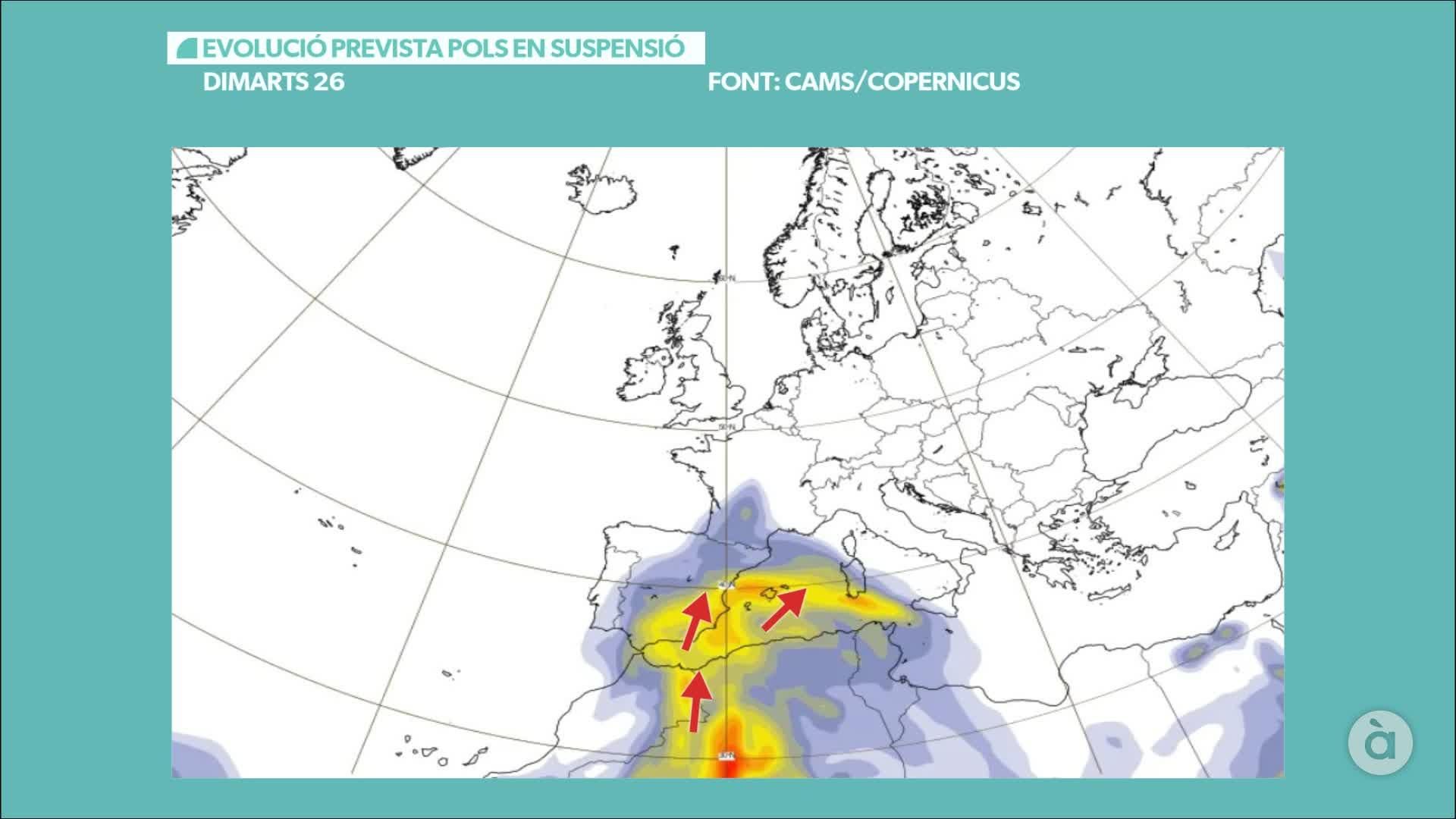 Inici de setmana amb calor d'estiu i calitja