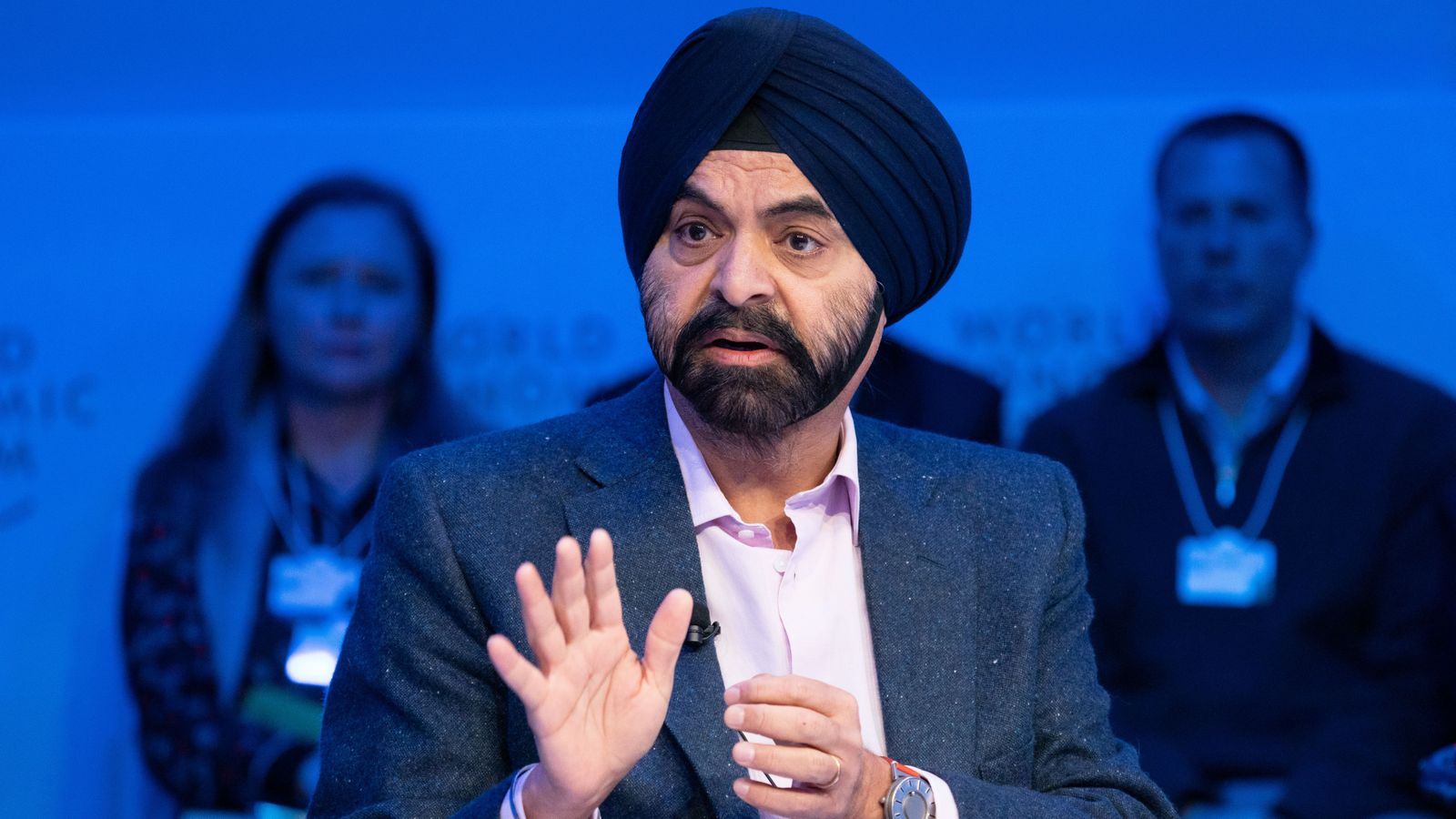 Imatge d’arxiu d’Ajay Banga, president del Banc Mundial
