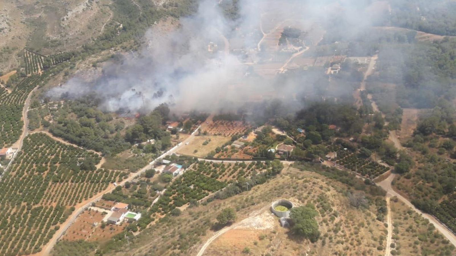 Incendi de Rafelguaraf