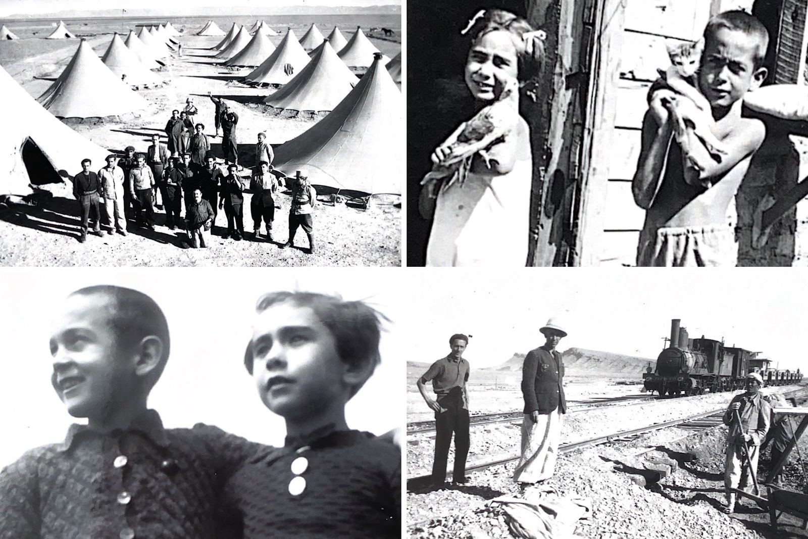 Uka Egea i el seu germà foren els únics xiquets del camp de treball a Argèlia