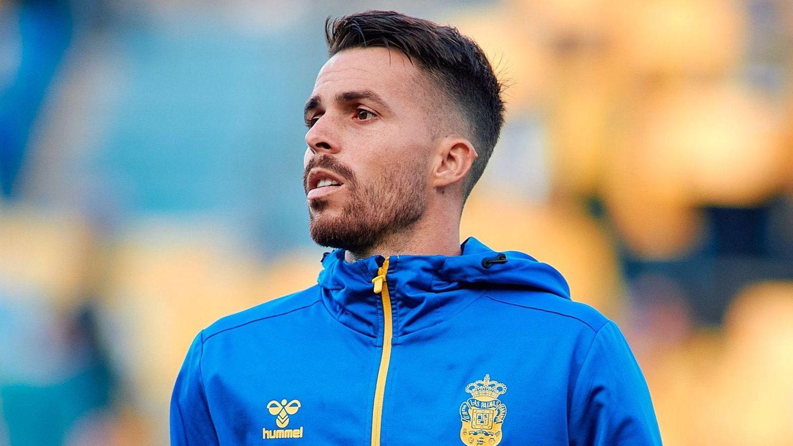 El jugador de Las Palmas Kirian Rodríguez El jugador de Las Palmas, Kirian Rodríguez