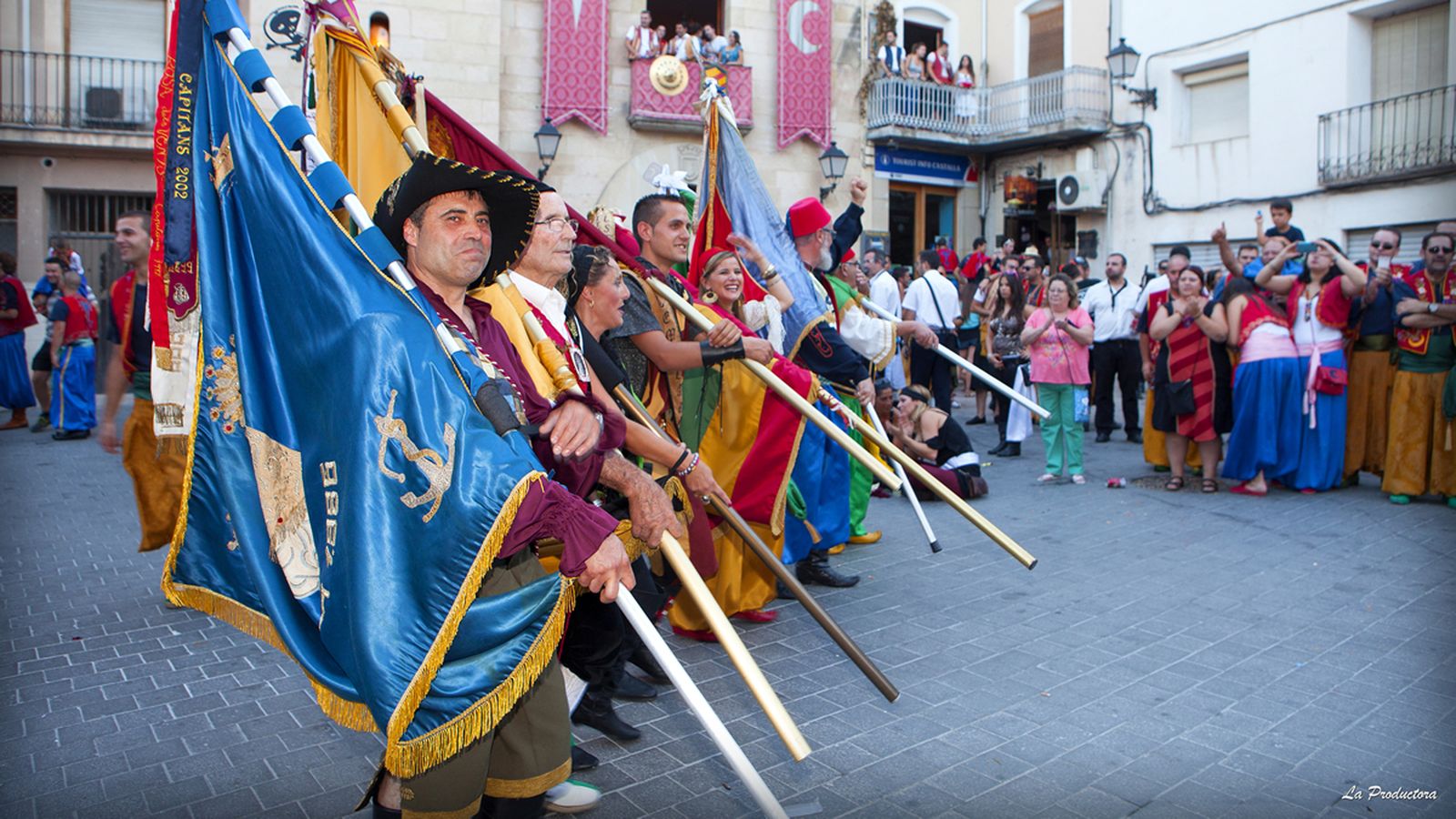 Imatge d'arxiu dels Moros i Cristians de Castalla