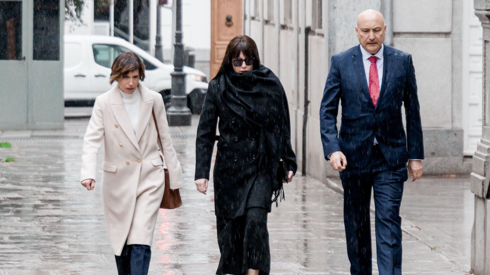 Jéssica Rodríguez, exparella d'Ábalos, a la seua arribada al Suprem