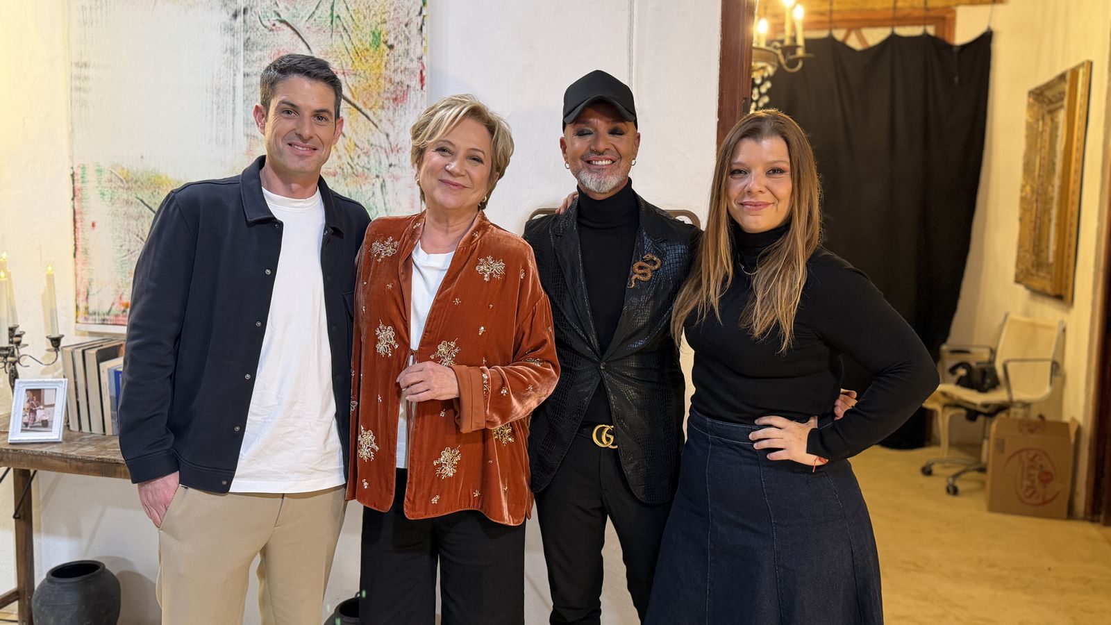 Dulk, Inés Ballester, Jesús Arrue i Alejandra de la Torre