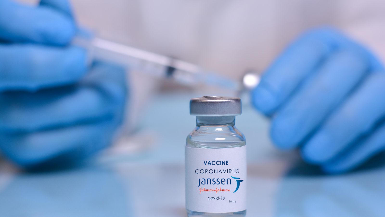 Imatge d'arxiu de la vacuna de Janssen