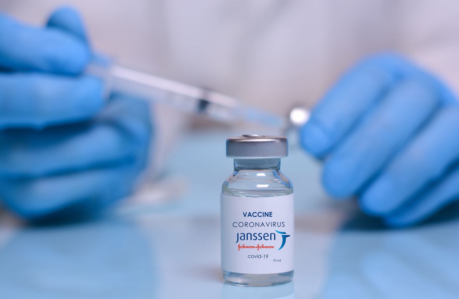 Imatge d'arxiu de la vacuna de Janssen