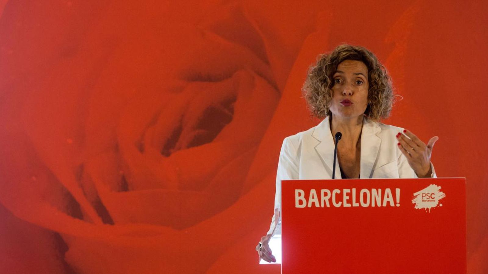 Batet ha intervingut en l'acte "Reforma constitucional, federal i amb drets", que ha esdevingut la seua estrena pública com a ministra.