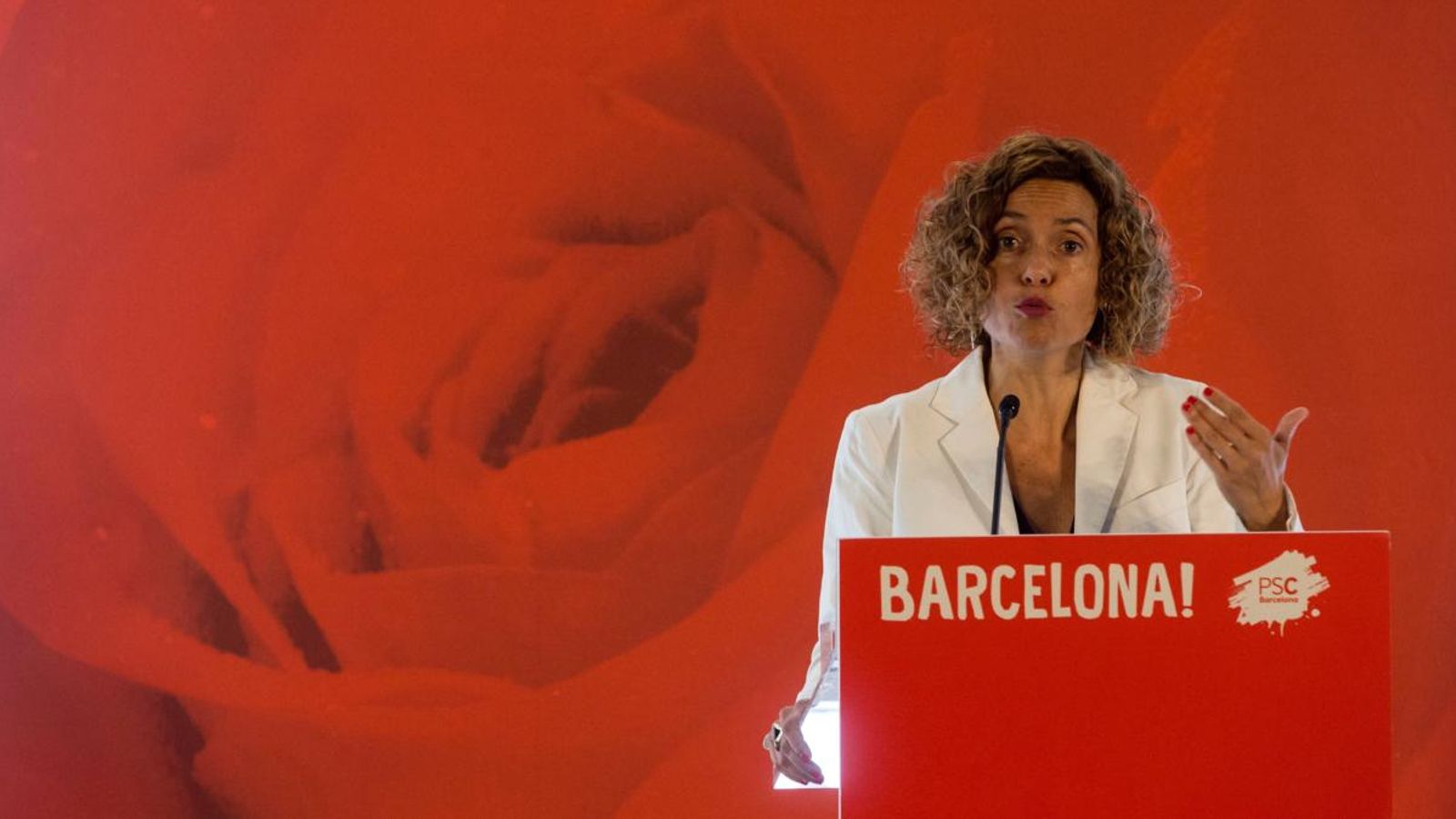 Batet ha intervingut en l'acte "Reforma constitucional, federal i amb drets", que ha esdevingut la seua estrena pública com a ministra.