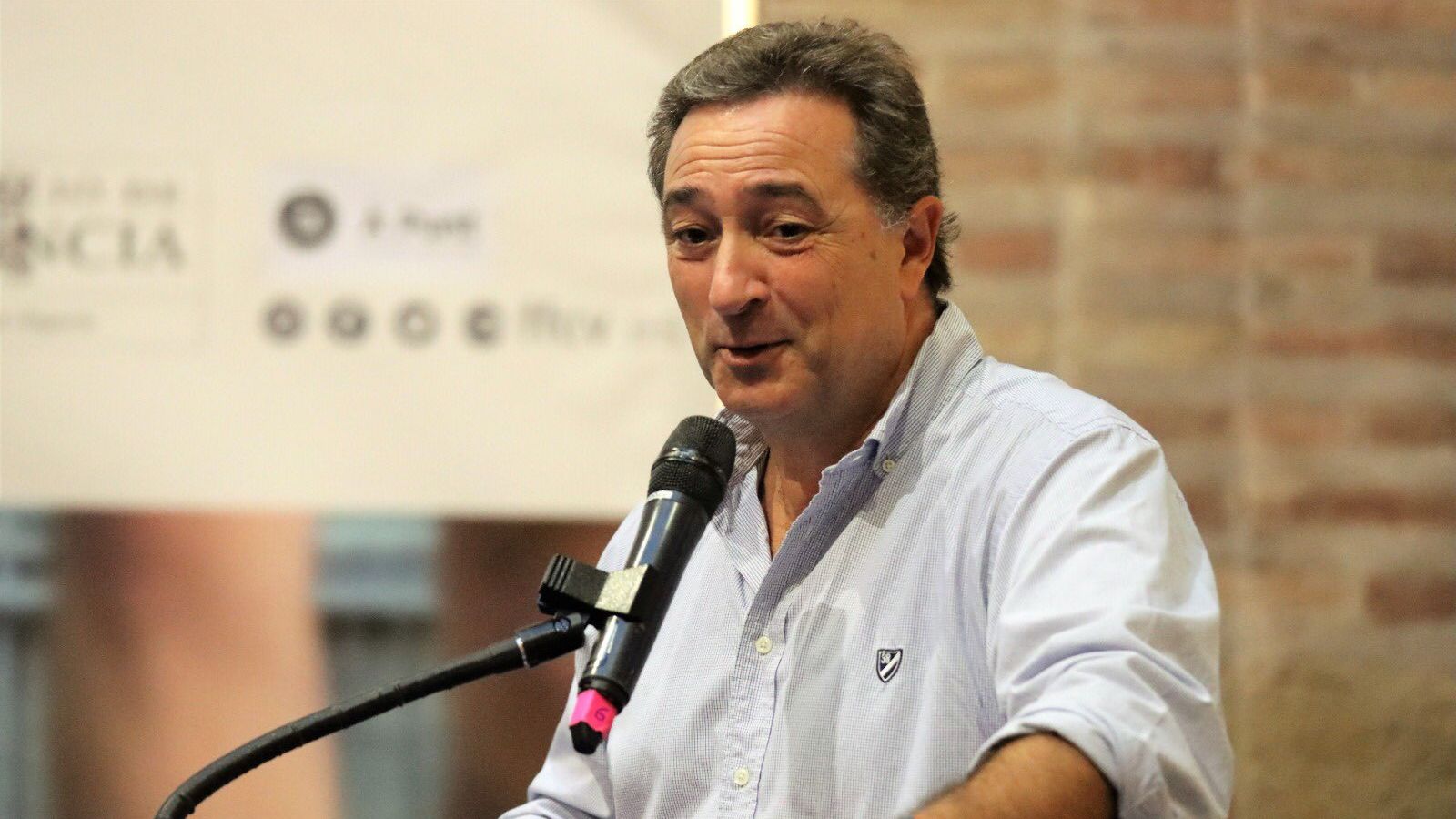 El president de la Federació, Salvador Gomar