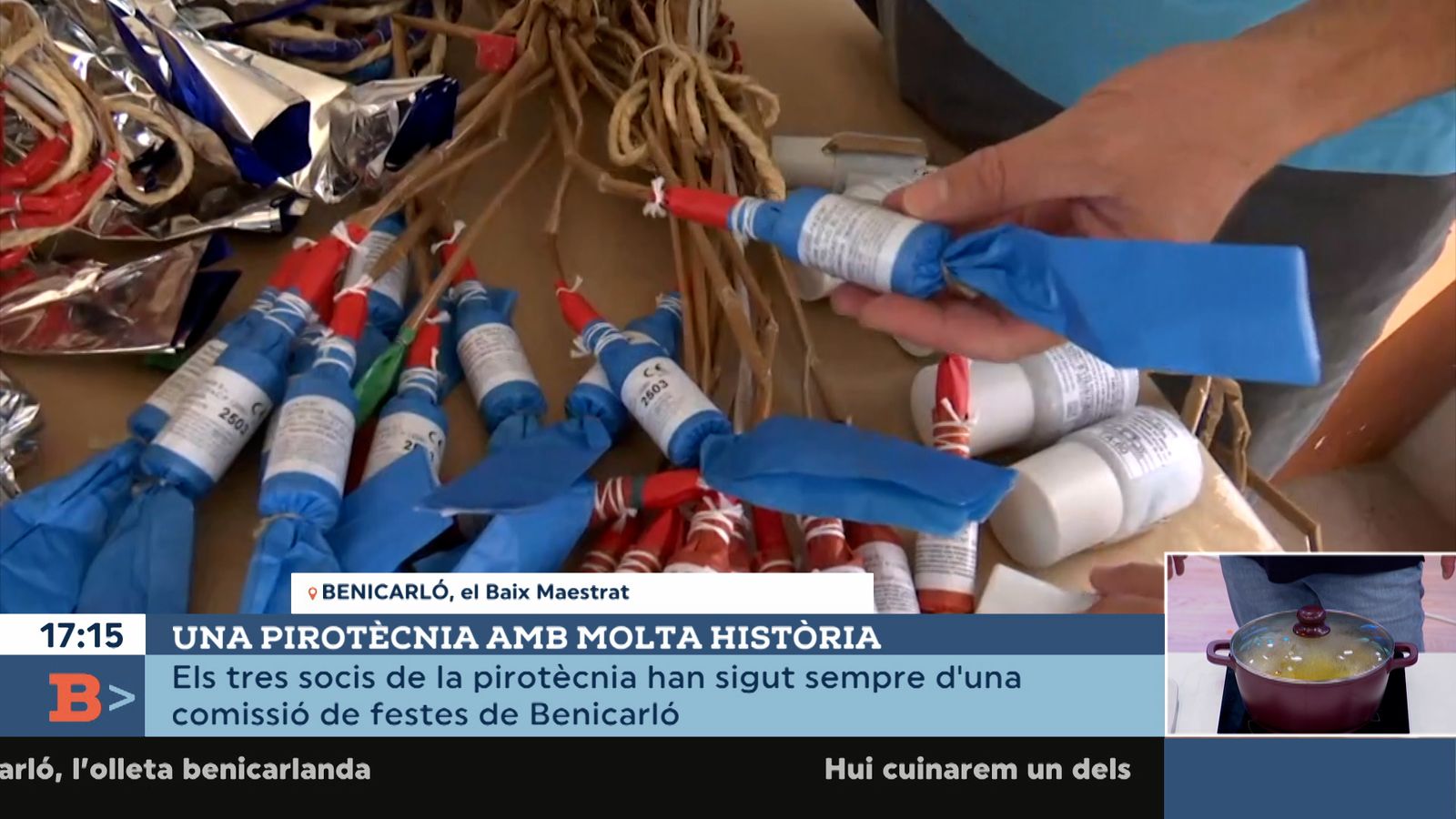 31.08.2021 | Una pirotència amb molta història, a Benicarló