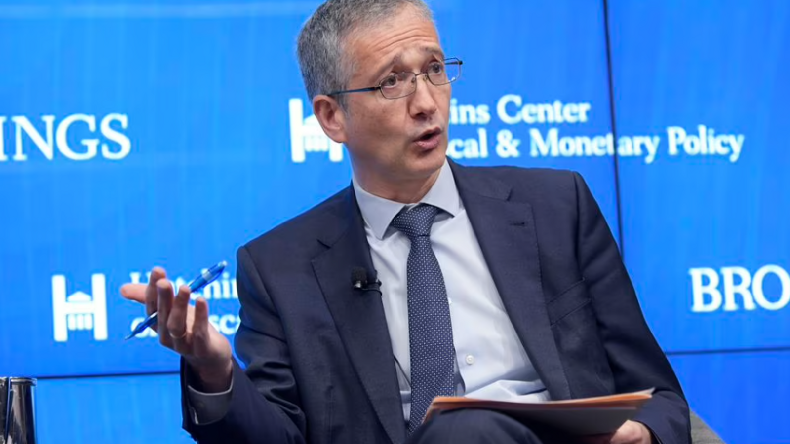 El governador del Banc d'Espanya, Pablo Hernández de Cos, en una imatge d'arxiu.