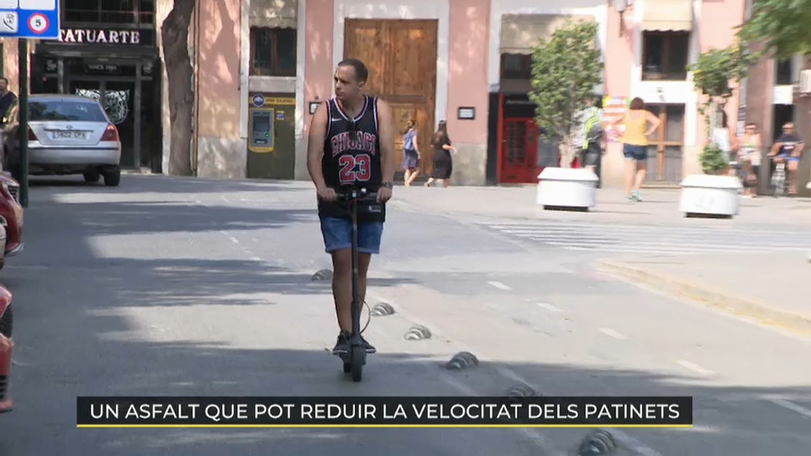 12.09.2019 | Xarxes | Un asfalt que pot reduir la velocitat dels patinets
