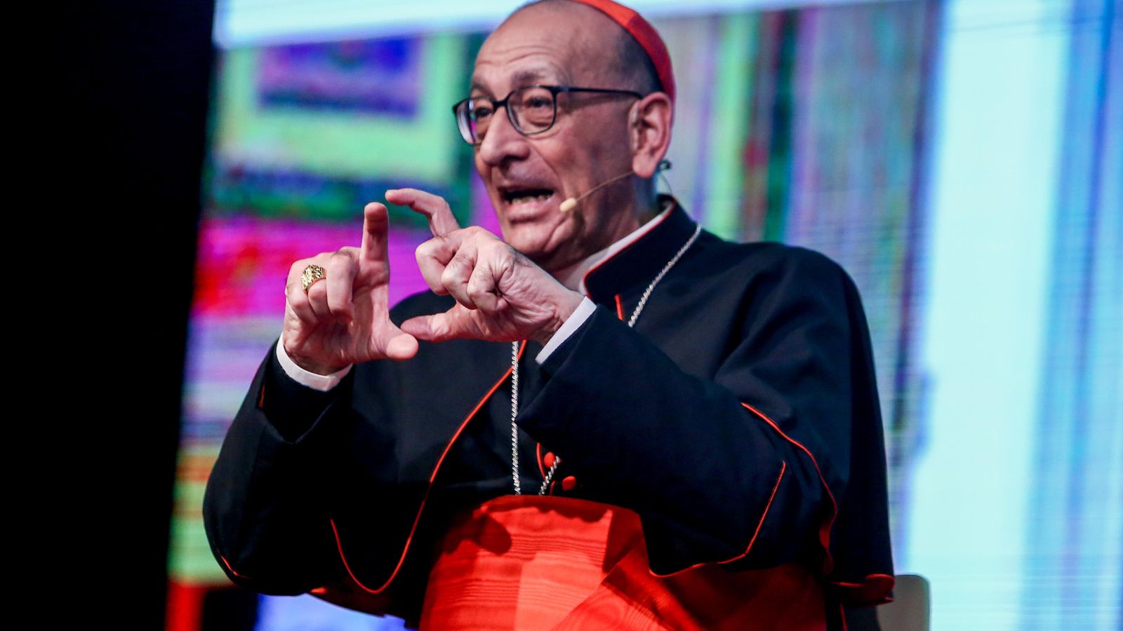 El president de la Conferència Episcopal Espanyola, el cardenal Juan José Omella