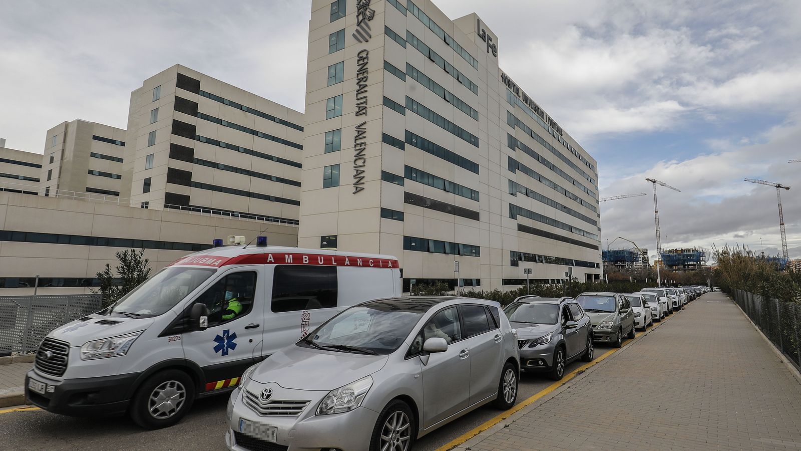 Imatge d'arxiu de l'hospital la Fe de València