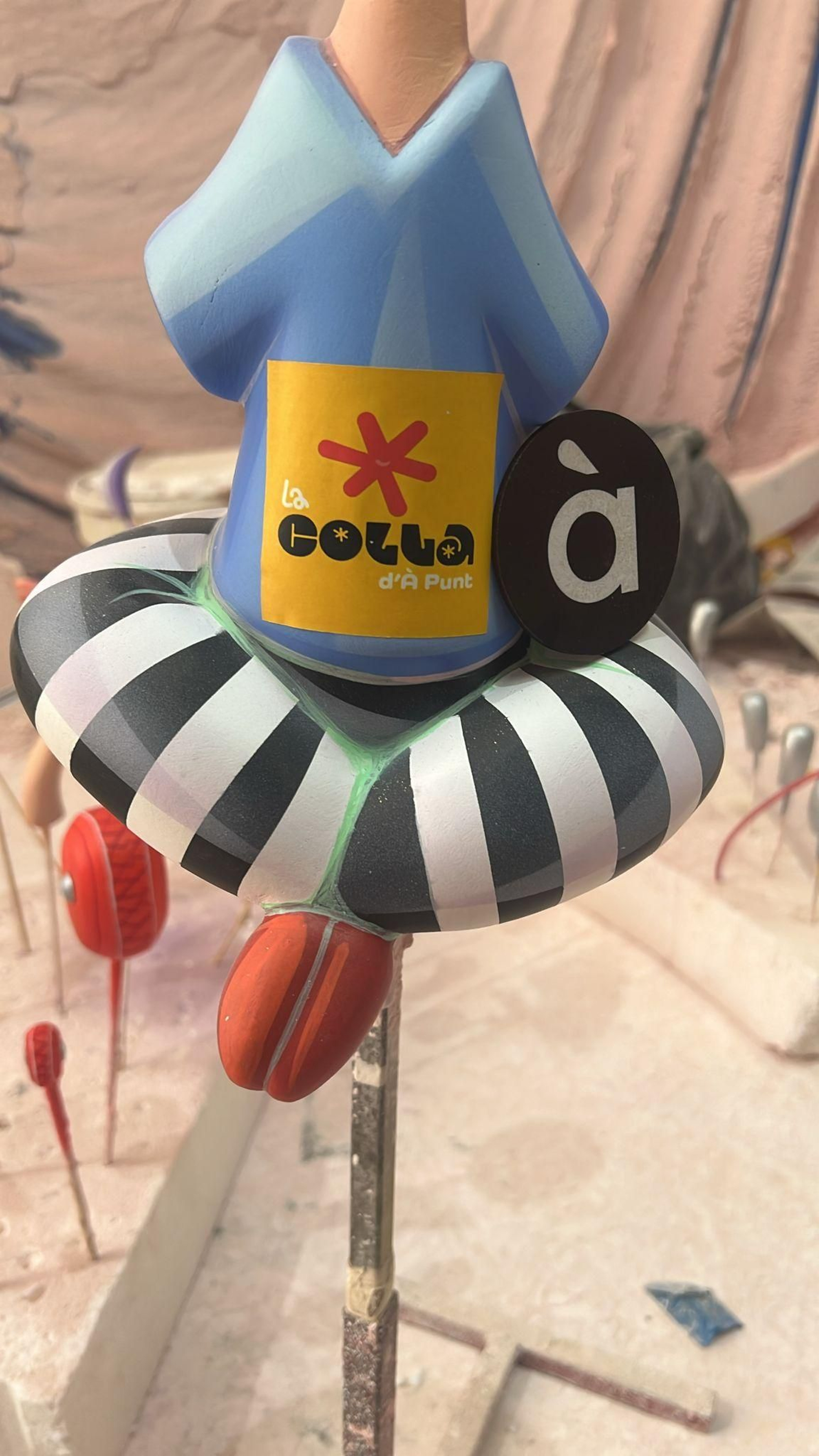 Detall de la foguera infantil del Port d'Alacant 2025