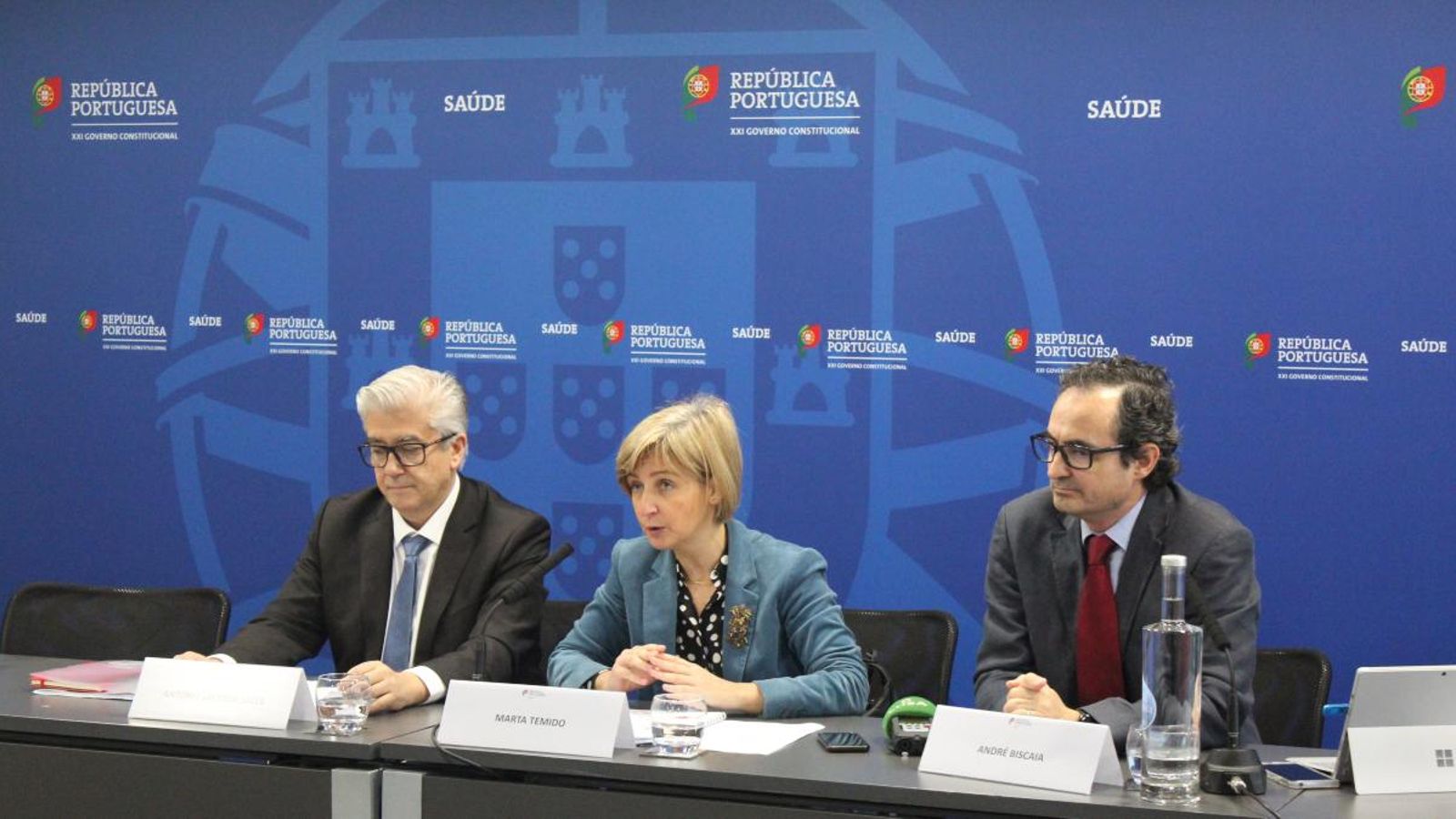 La ministra de Sanitat portuguesa, Marta Temido