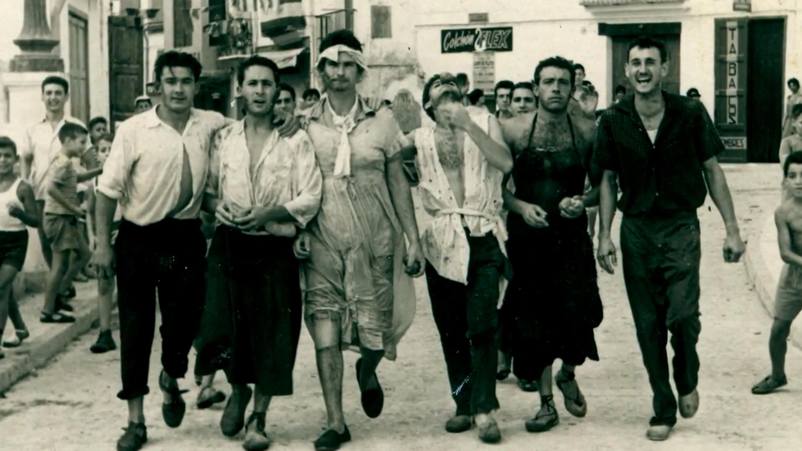 Tomatina primers anys