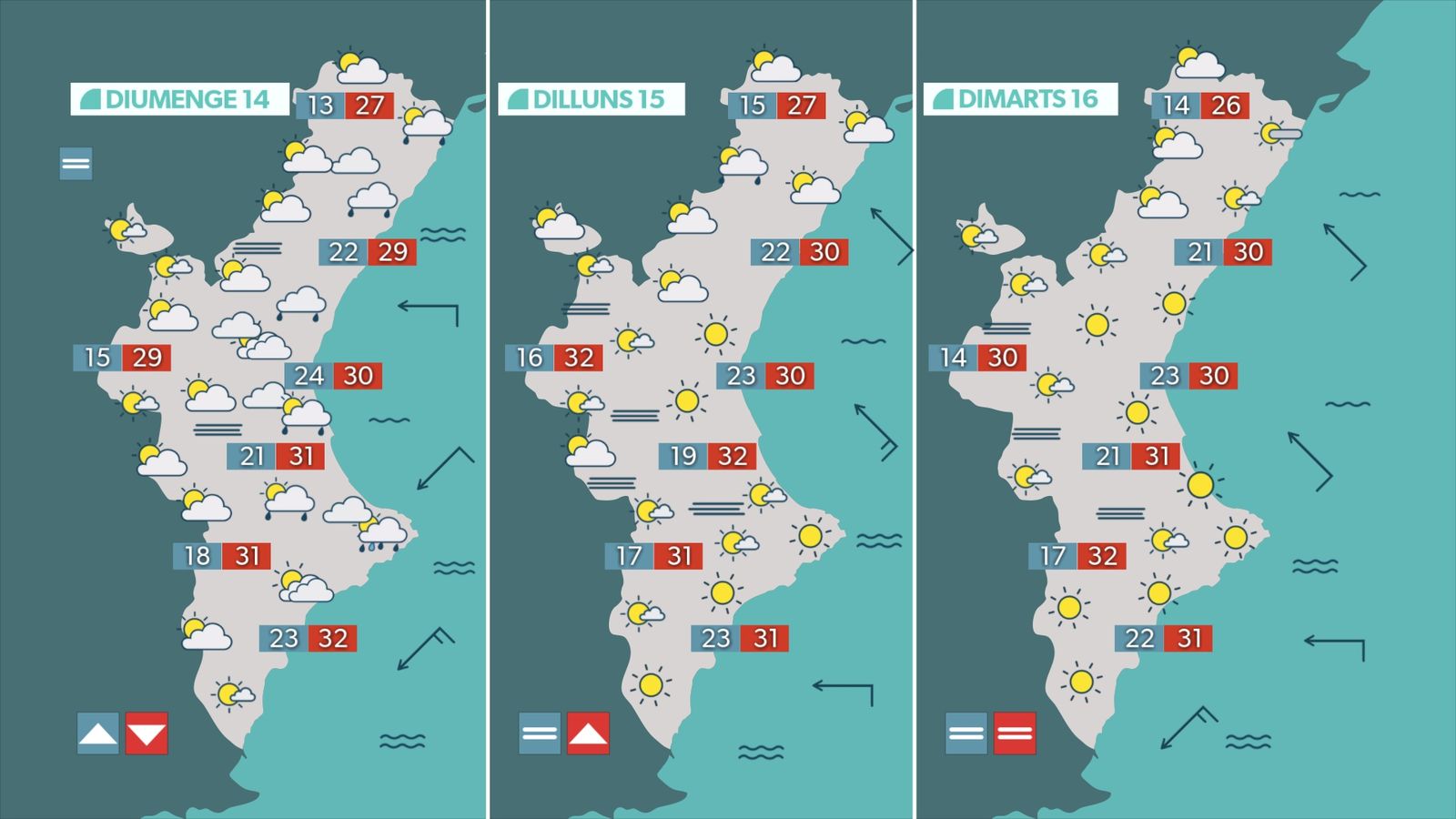 MAPA TRES DIES