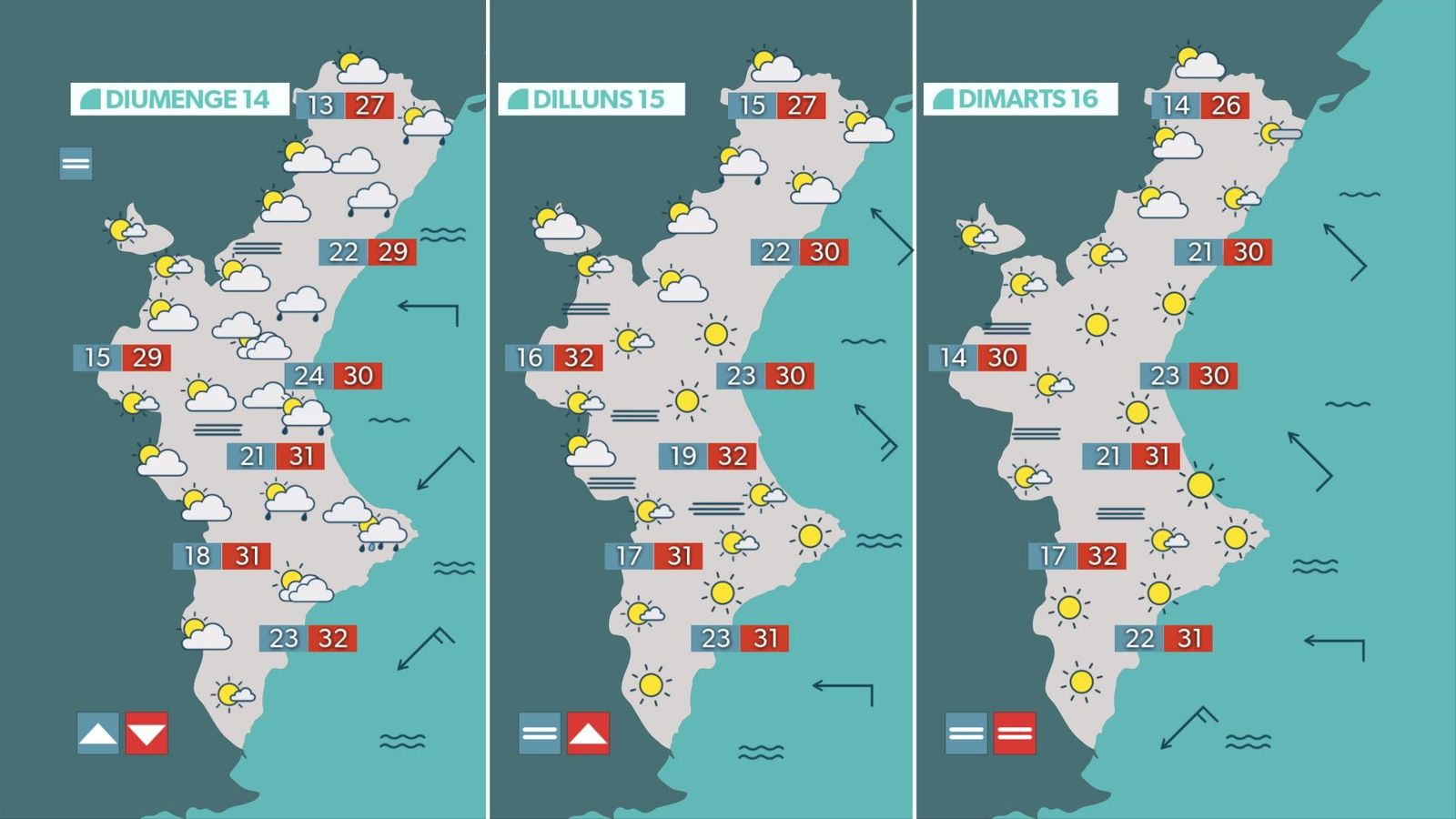 MAPA TRES DIES MAPA TRES DIES