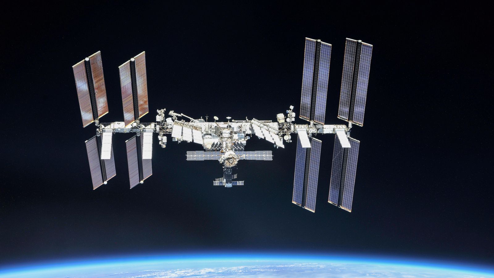 L'Estació Espacial Internacional, en una imatge d'arxiu