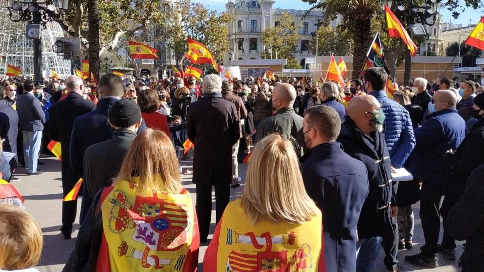 Seguidors de Vox a València