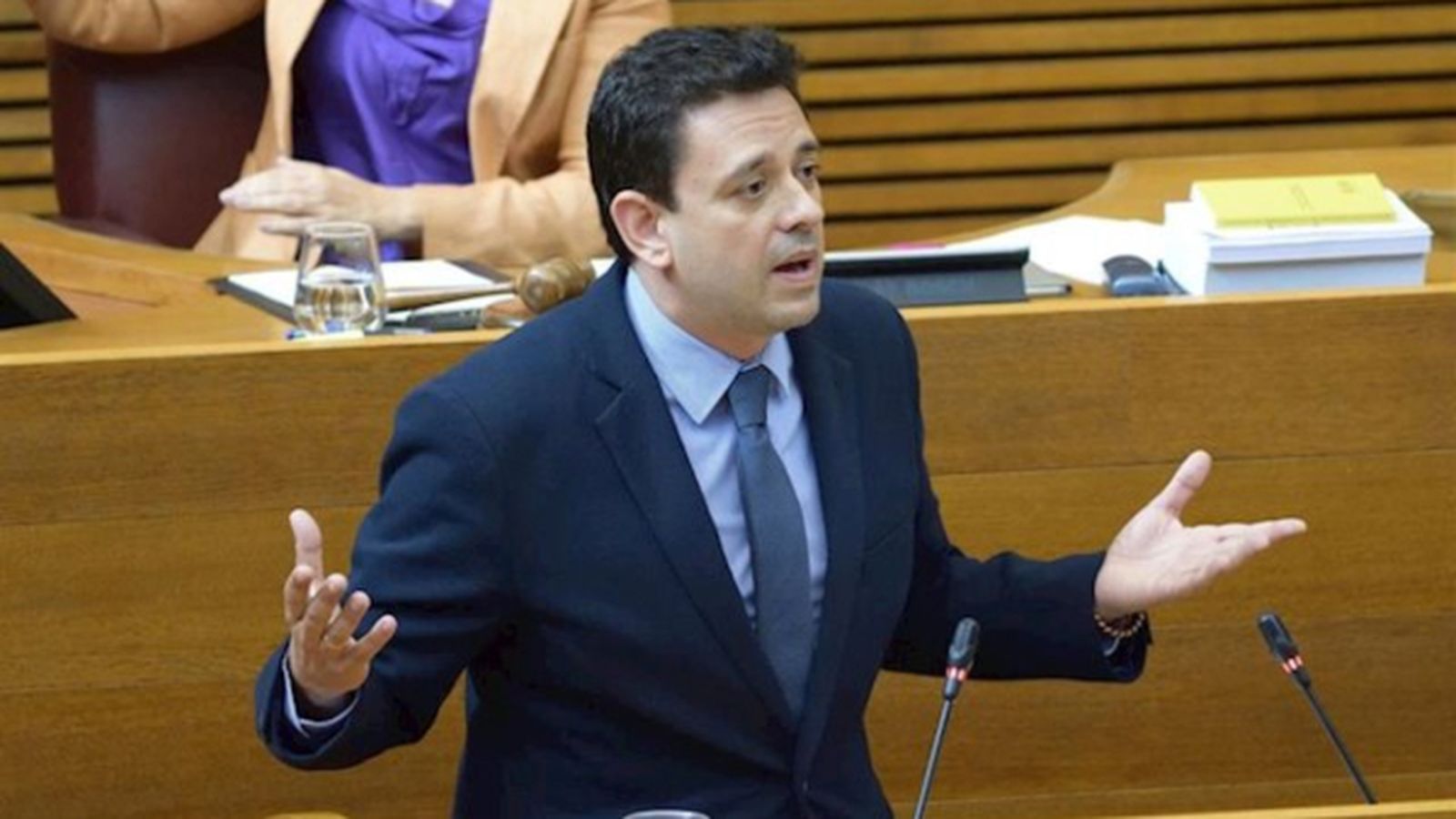 El portaveu de sanitat del PP a les Corts, José Juan Zaplana, en una imatge d'arxiu