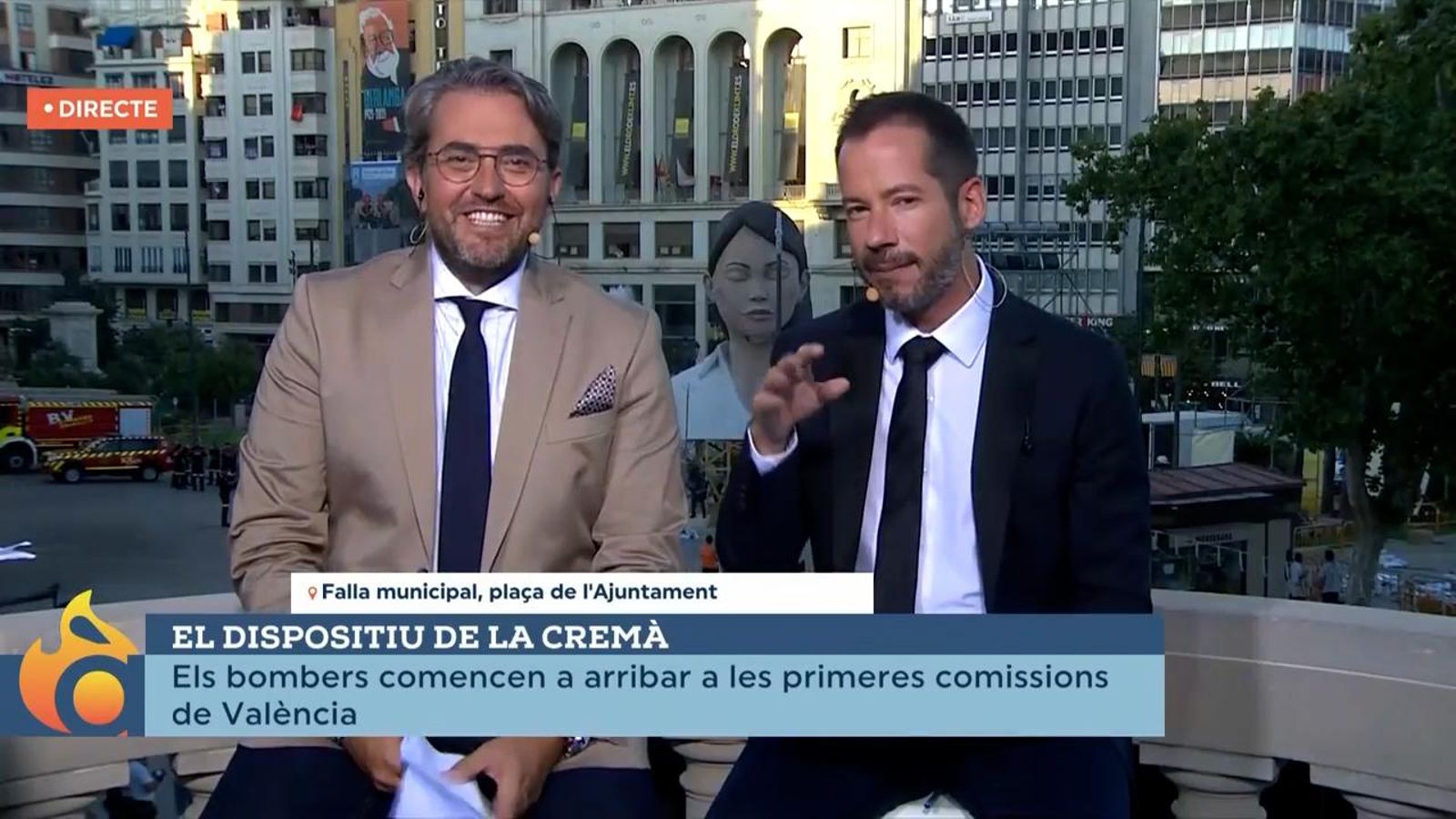 Quasi 1.200.000 valencians han seguit a través d’À Punt les retransmissions falleres.