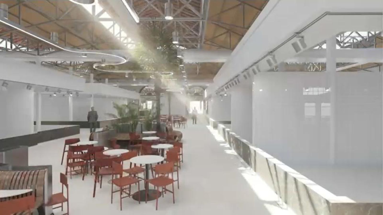 Imatge del futur Mercat Central de Castelló Imatge del futur Mercat Centra de Castelló