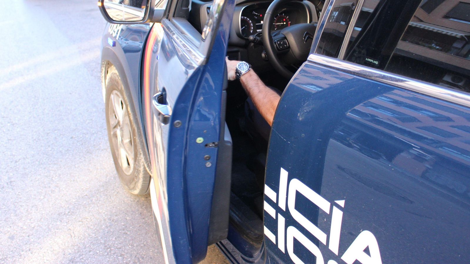 Foto d'arxiu d'un cotxe de la Policia Nacional
