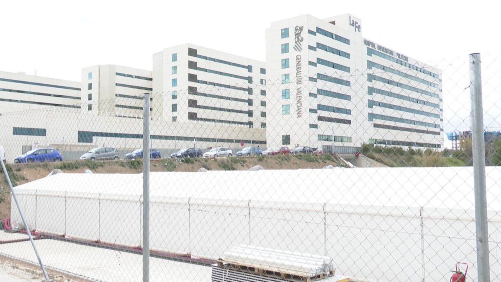 L'hospital de campanya de la Fe de València és un dels dos que no acullen cap pacient amb Covid-19