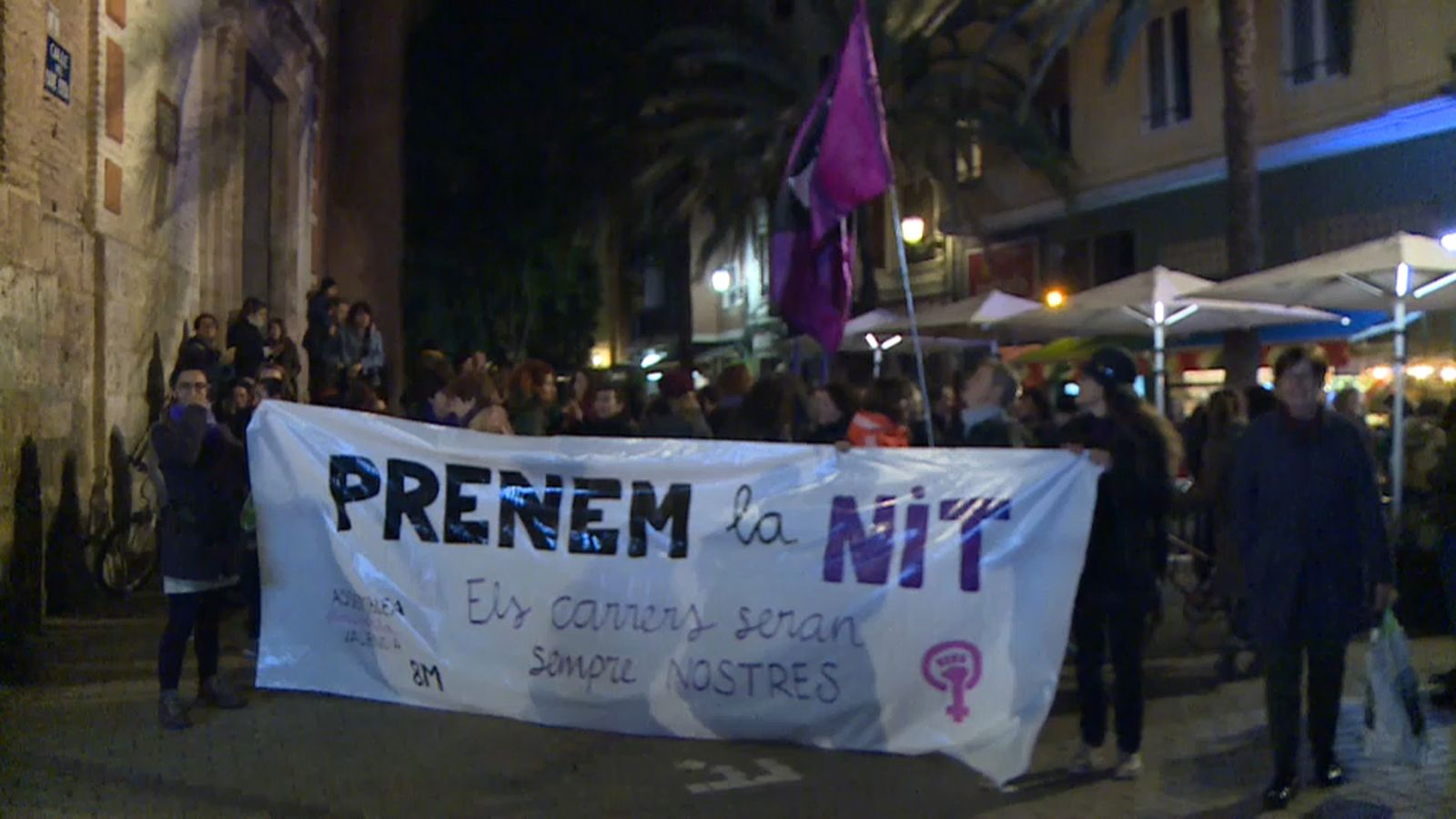 Imatge d’arxiu de la marxa de l’Emergència Feminista a València
