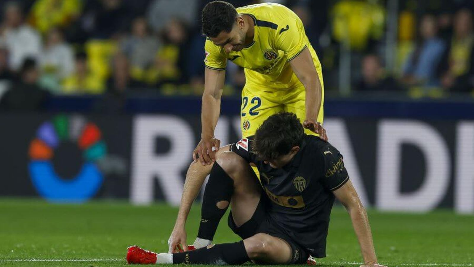 Imatge d'arxiu del Villarreal - València de la passada temporada