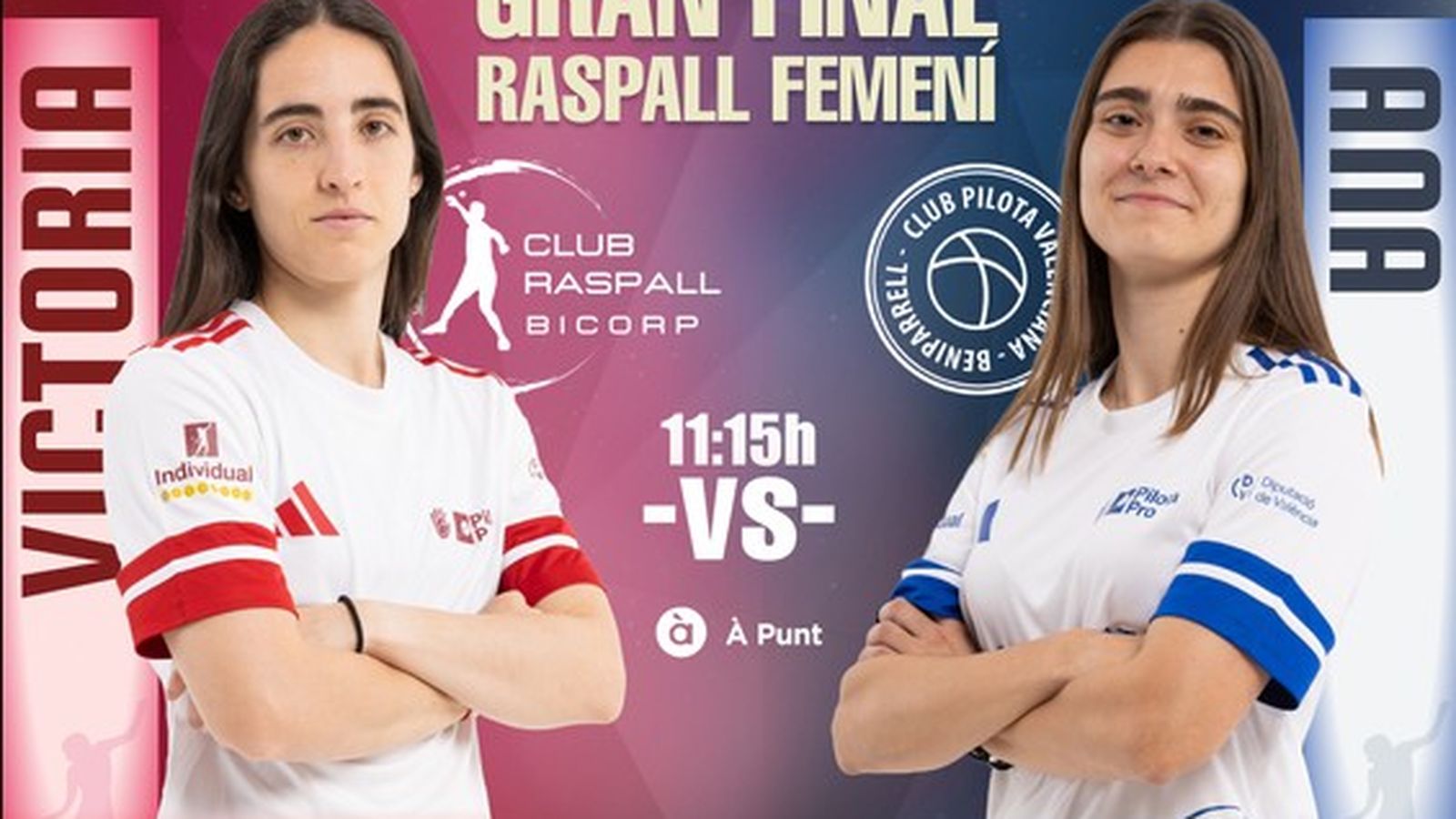La gran final de raspall femení