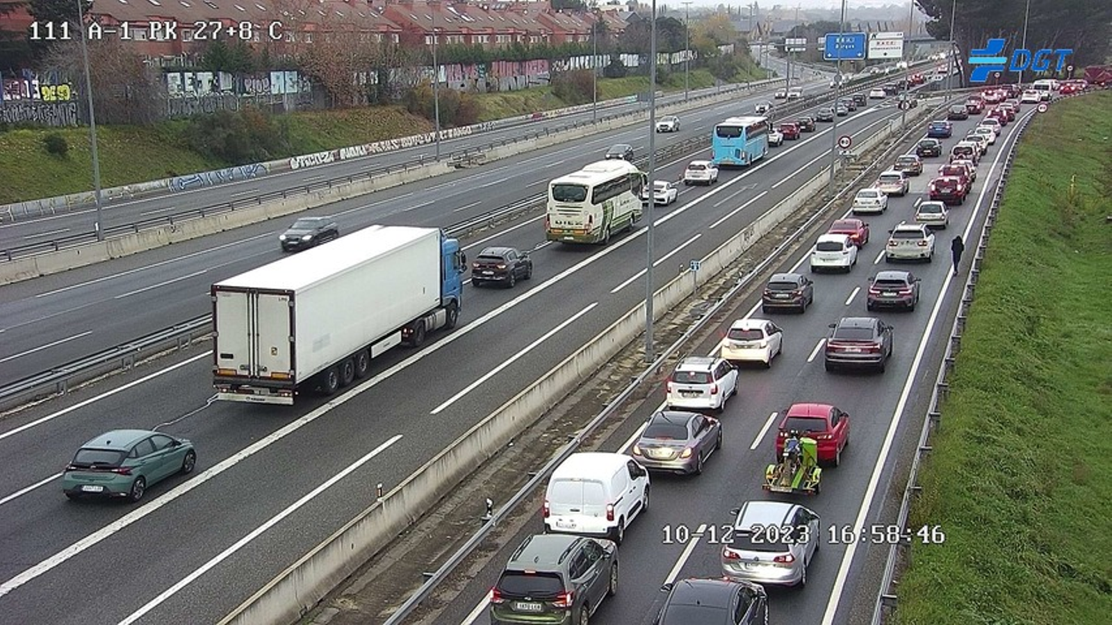 A7 a l'altura d'Alginet