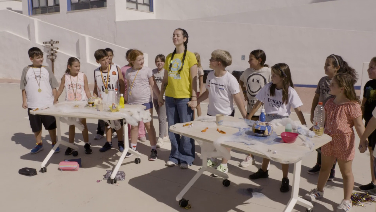 Reptes a l'escola - Carabassa explosiva