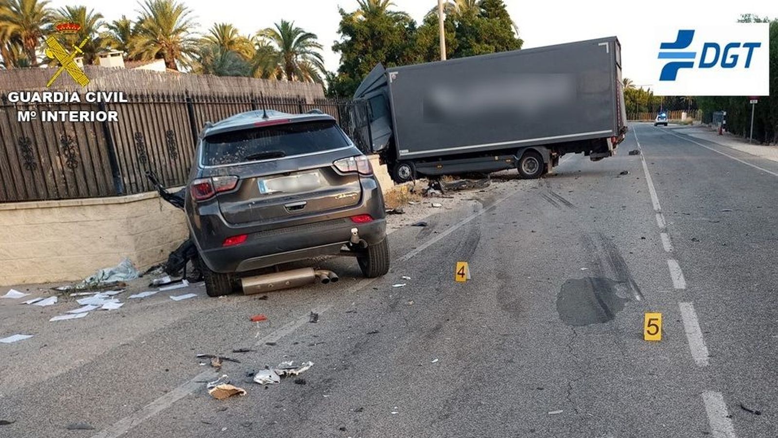 Detingut per homicidi imprudent el camioner que va causar la mort de Sergio Rodríguez