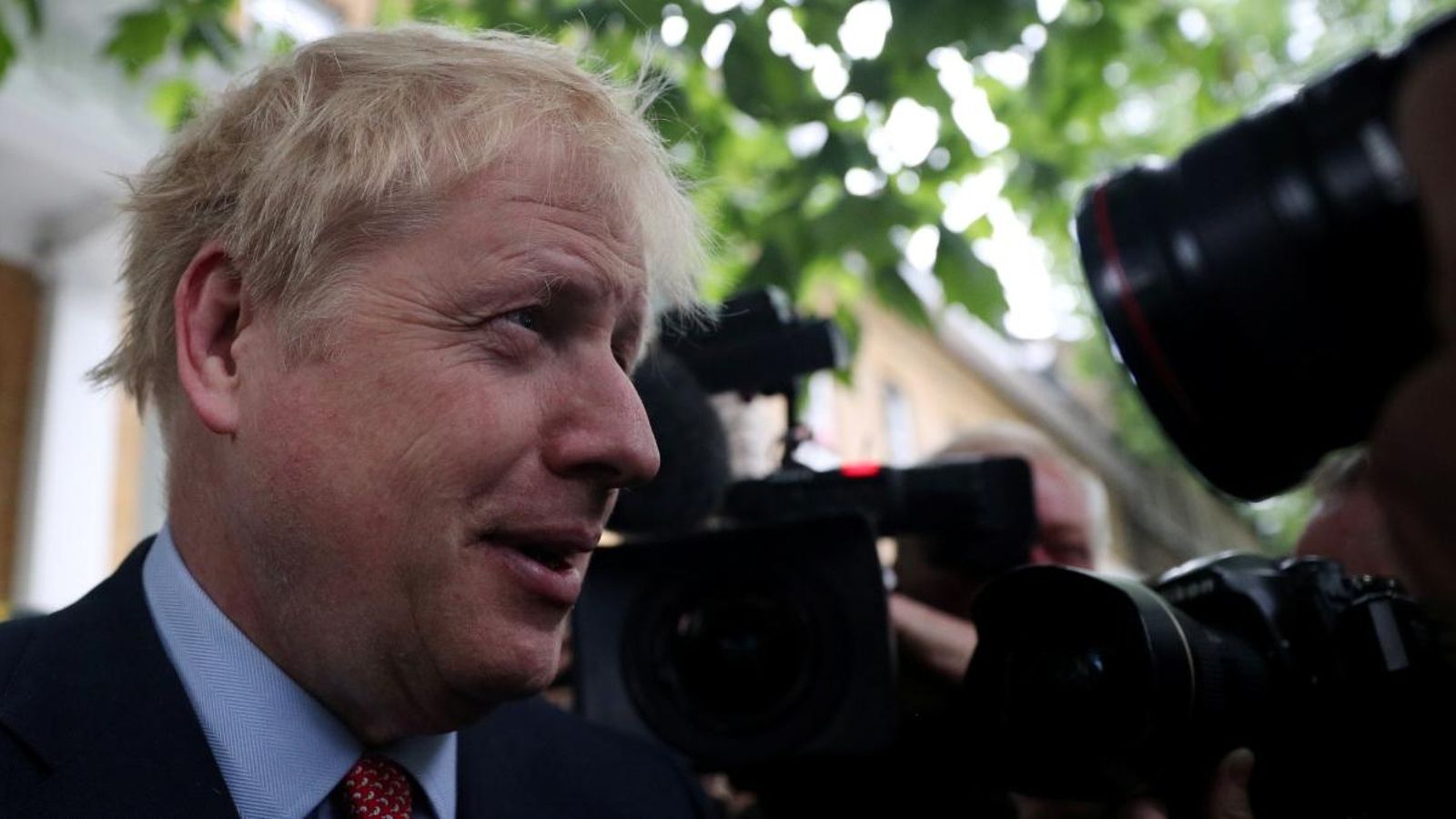 Boris Johnson abandona el seu domicili a Londres, aquest dimecres