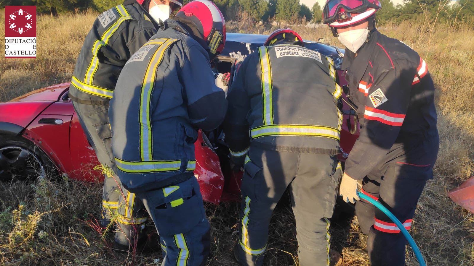 Bombers del Consorci Provincial de Castelló, en una imatge d'arxiu