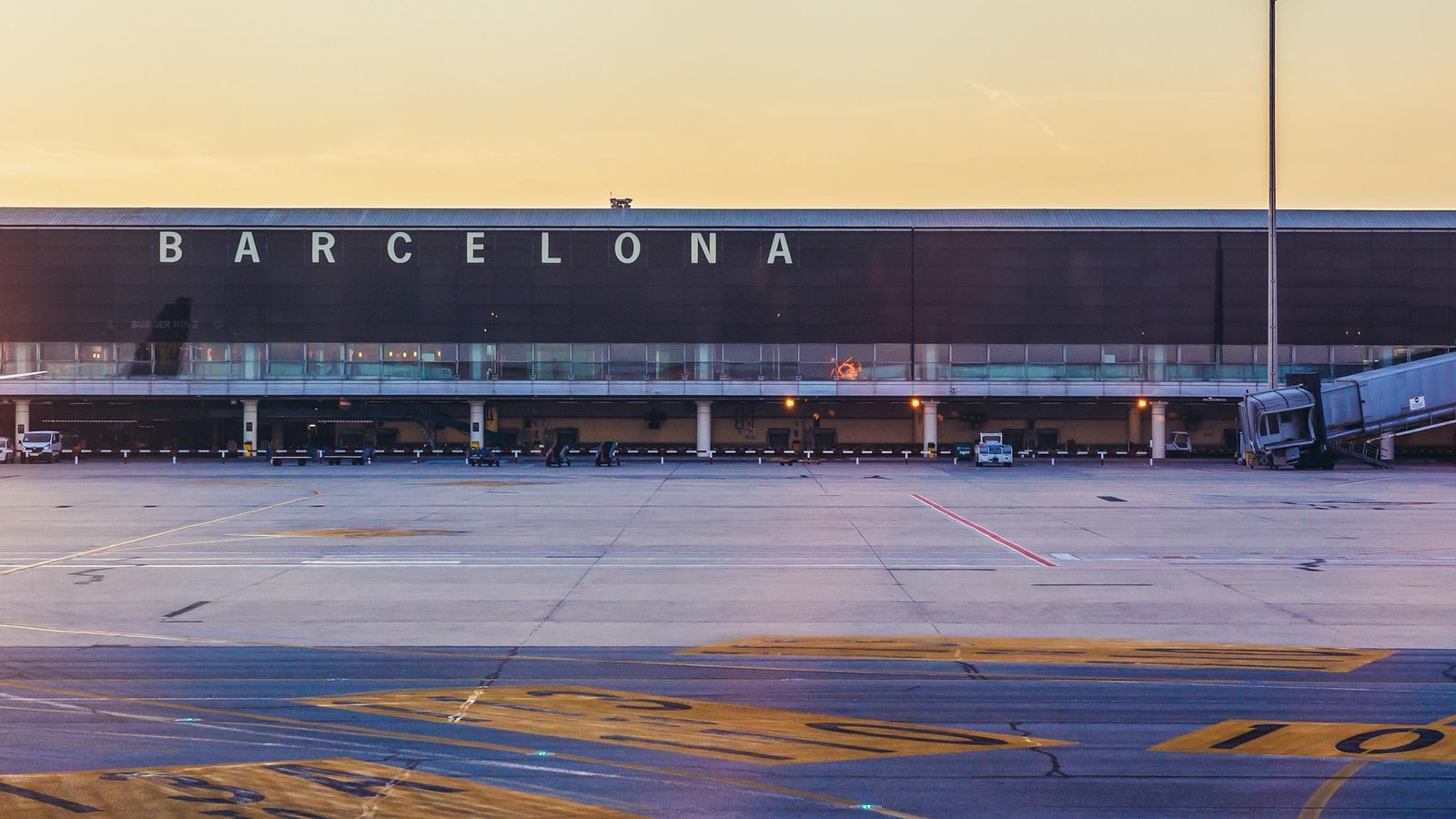 L'aeroport del Prat, a Barcelona