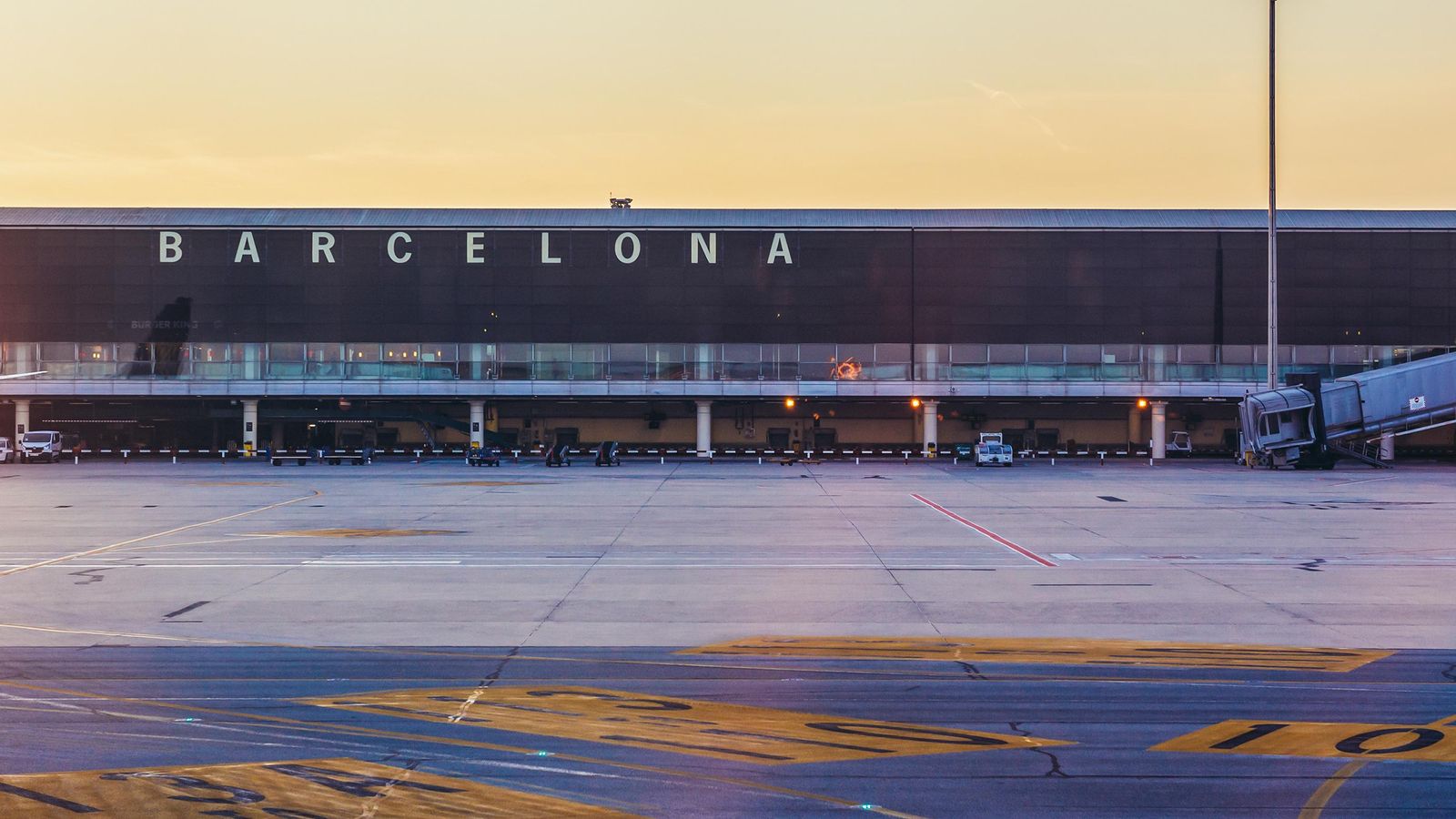 L'aeroport del Prat, a Barcelona