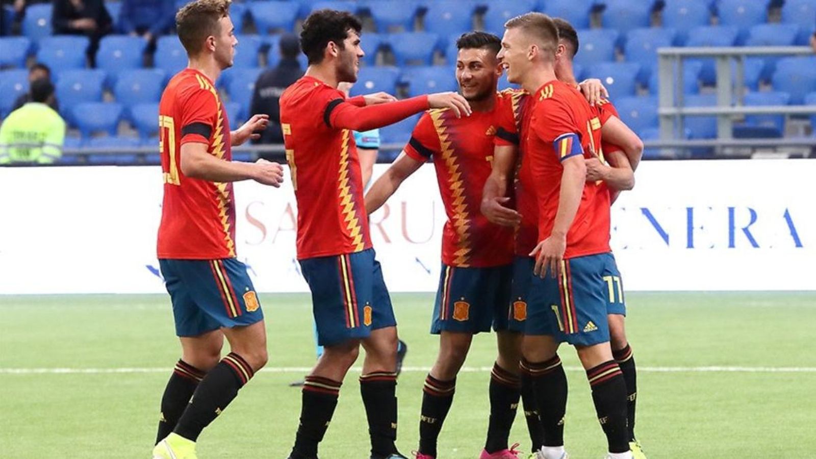 Espanya s’emporta els tres punts gràcies al gol de Dani Olmo Espanya s’emporta els tres punts gràcies al gol de Dani Olmo