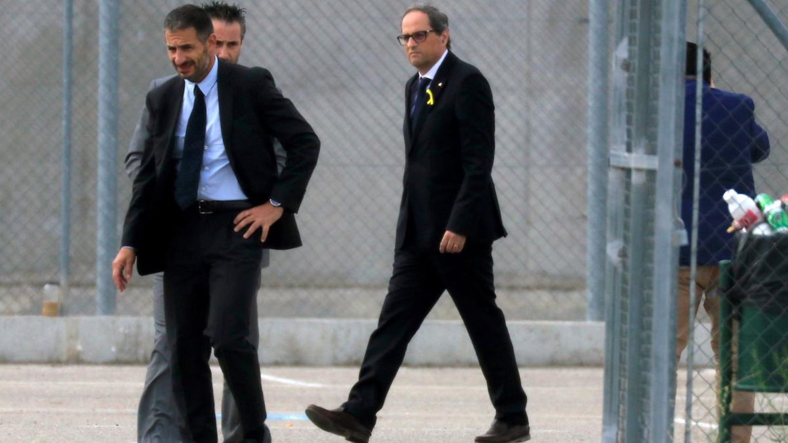 Quim Torra visita Estremera