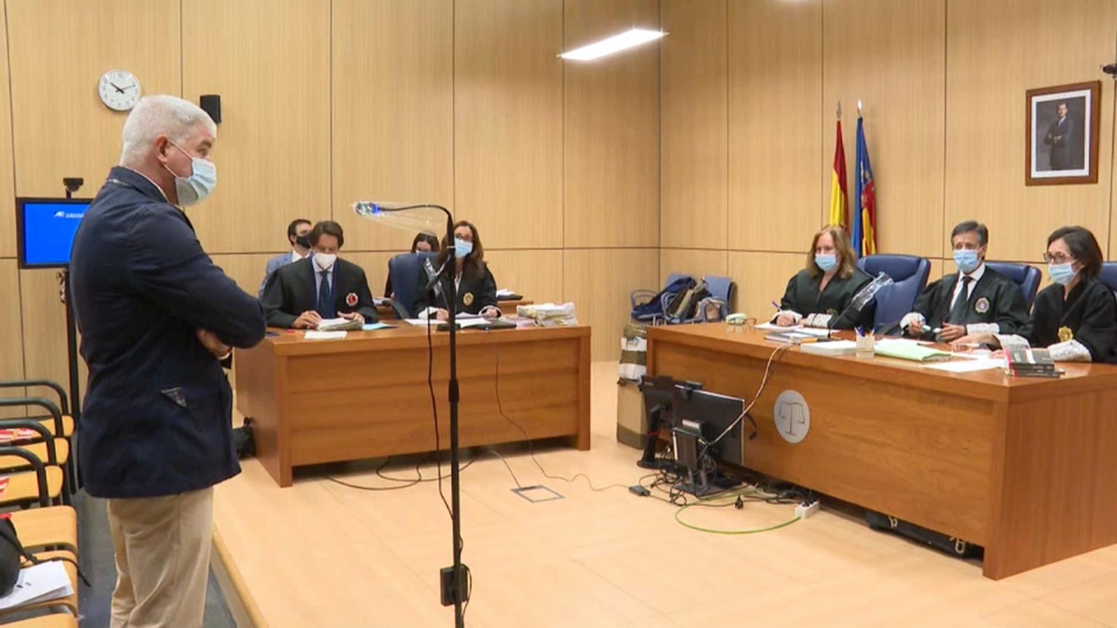 L'exdirector general de RTVV, José Luis López Jaraba, davant el tribunal