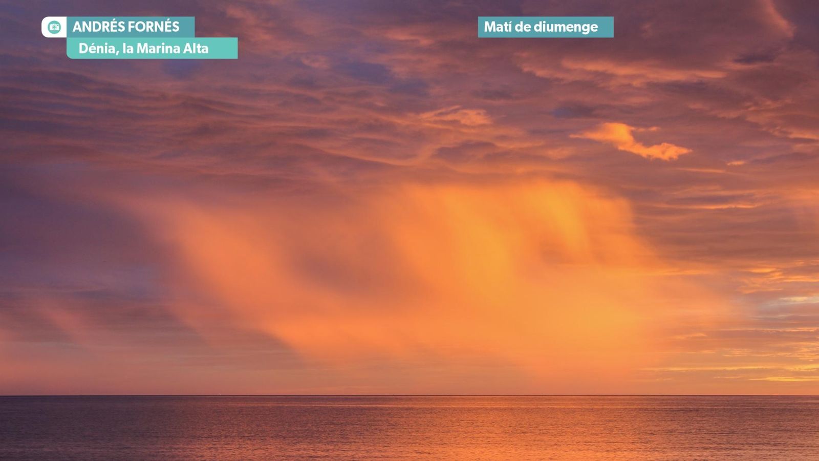 Dilluns de matí núvols abundants a Alacant, amb sol al migdia en general